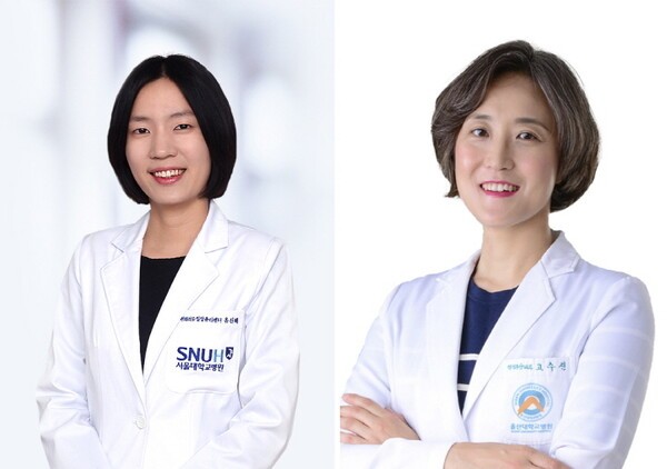 (왼쪽부터) 서울대병원 완화의료임상윤리센터 유신혜 교수, 울산대병원 혈액종양내과 고수진 교수