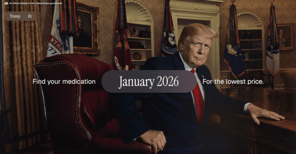 TrumpRX 메인 페이지. 사진=홈페이지 캡처