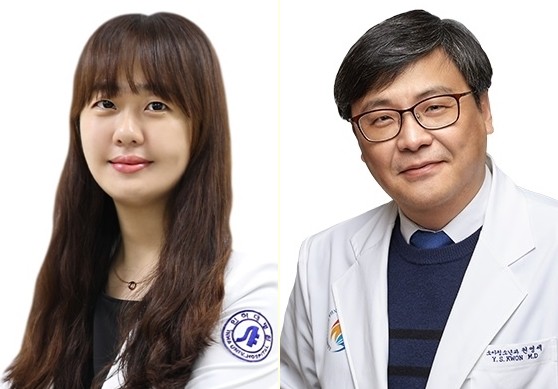 인하대병원 소아청소년과 손혜준 교수, 권영세 교수. 제공=인하대병원