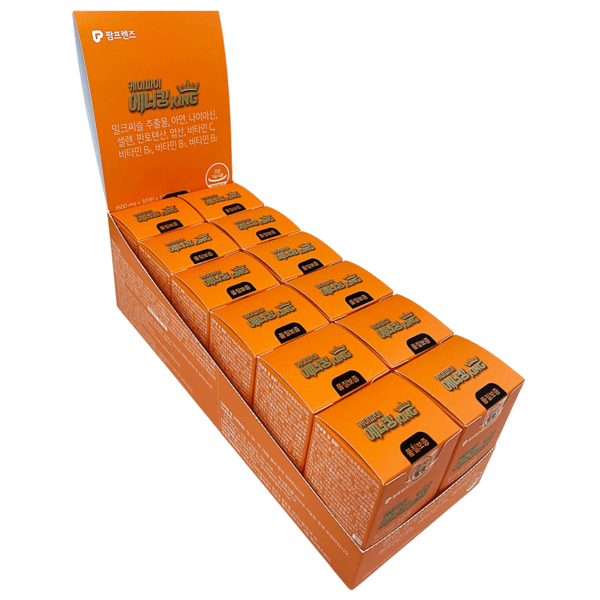 팜프렌즈, 프리미엄 활력 케어 건기식 '케이파이 에너킹' 출시 - 뉴스 썸네일 이미지