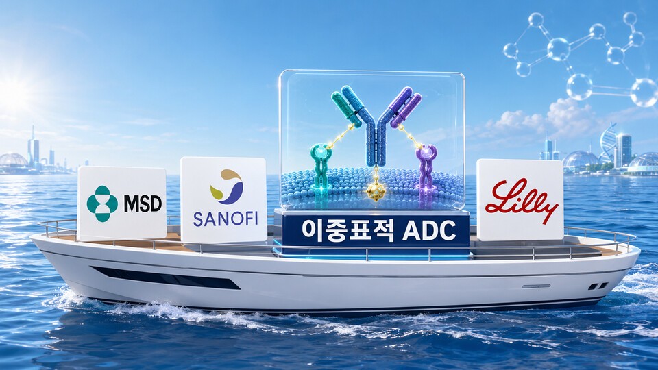 "경쟁사들이 한배 탔다"‥빅파마 3곳, 이중표적 ADC 공동 베팅 - 뉴스 썸네일 이미지